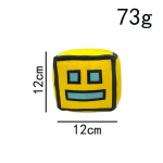 Uus toode Geometry Dash Plush Geometry Sprint Game Plush Toy Doll 12cm