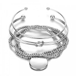 Isikup&auml;rastatud klassikalised ehted Mitmekihiline kootud v&otilde;lukeeratud k&auml;ev&otilde;ru, nahast k&ouml;iega k&auml;ev&otilde;ru h&otilde;be