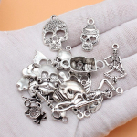 16 tk/komplekt pealuu luustiku v&otilde;lusid ehete valmistamise tarvikud k&auml;sit&ouml;&ouml; trend