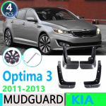 KIA Optima 3 K5 TF 2011 2012 2013 2013 SX SXL h&uuml;briidauto jaoks poritiib porikaitse poriklapid kaitse pritsmeklapp auto