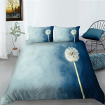 3D v&otilde;ililleprinditud voodipesu &uuml;he kaheinimesevoodi t&auml;issuuruses taimemustriga padjap&uuml;&uuml;r ja tekikate 2 v&otilde;i 3 mugav kodukaunistus EU Single 135x200cm