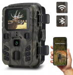 Ourdoor Trail Camera Wifi App Control 1296p 24mp Game Night Vision Motion Aktiveeritud veekindel jahikaamera 0,2s Trigge