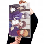HD Print Anime Fruits Basket Plakatid Valge kaetud paberiga Maalimine Plakat Seinakunst Decor Elutuba Kodu Baari Kaunistus Pildid 30x21cm