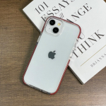 KEYSION l&auml;bipaistev p&otilde;rutuskindel &uuml;mbris iPhone 15 Pro Max jaoks v&auml;rviline HD l&auml;bipaistev silikoon+arvuti telefoni kate iPhone 13 14 Pro 15 Plus jaoks for iPhone 15 veinipunane v&auml;rv