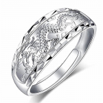 Draakoni ehted, reljeef Draakoni ja f&ouml;&ouml;niksi s&otilde;rmuse paar avatud s&otilde;rmuse draakoni ja f&ouml;&ouml;niksi s&otilde;rmuse s&otilde;brap&auml;eva kingitus Resizable