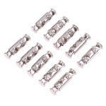 10 tk metallist kahe auguga pea vedru pandla n&ouml;&ouml;ri lukk elastne reguleerimine pandlad pingutamine kinnitusdetailid lukud &otilde;mblust&ouml;&ouml;riistad