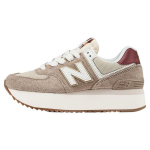 New Balance 574+ Driftwood naiste tossud, pruunid pestud-burgundia meresool WL574ZKA 38