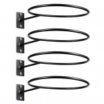 Pallihoidja Multifunktsionaalne jalgpall Korvpall Tugev vitriin, rauast riidepuu