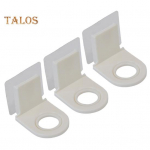 3 tk Vannitoa konksud Seinale kinnitatav organisatsioon Kompaktne kaasaegne vannitoahoidik du&scaron;&scaron; &scaron;ampooni nagid majapidamistarbed valge