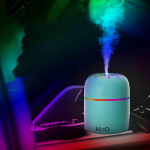 300 ml mini kaasaskantav &uuml;livaikne USB-laadimisega LED-&ouml;ine &otilde;huniisutaja One Size roheline