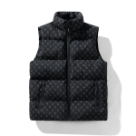 Talvine uus High Street tuulekindel lahtine soe varrukateta meeste vest, moodne &otilde;ues, kaelusega topp M black