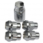 4 tk 12x1,5 mm 60 valuvelje kraadi koonilised vargusvastased lukustusmutrid v&otilde;tmega poldid