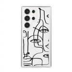 Leopardprint, lehmatriibud, lihtsustatud joonega &otilde;hur&otilde;huga turvapadja kukkumisvastane &uuml;mbris iPhone 11,12,13,14,15 Samsung S22,S23,S24,A14,A24,A72 jaoks.. Samsung Note20 Ultra