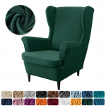 Velvet Wingback toolikatted Stretch Wing tugitooli kate koos istmepadja kattega Elastsed diivanikatted &Uuml;hev&auml;rvilised diivanikatted