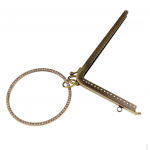 Purse Handle Bag Metal Accessories - Bronze , as described