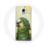 &Uuml;mbris Samsung Galaxy A8 2018 Amazon Parrots Green jaoks