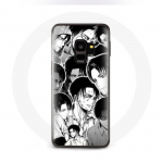&Uuml;mbris Samsung Galaxy S9 pluss Attack on Titan Manga Levi Ackerman