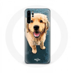 Coque pour Huawei P30 Golden retriever Chiot
