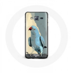 &Uuml;mbris Samsung Galaxy J7 Parakeets Parrots Blue jaoks