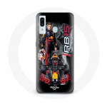 Coque pour Samsung Galaxy A20e Formule 1 Max Verstappen Pilote F1 Red Bull 15