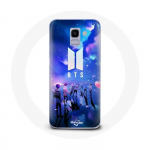 &Uuml;mbris Samsung Galaxy A8 2018 Bangtan Sonyeondan BTS Fanart logo jaoks