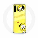 Coque pour Huawei P30 Pro BTS Bangtan BT21 Chimmy Jimin Fond Jaune