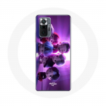 Coque pour Xiaomi Redmi Note 10 Pro BTS TinyTAN Animation Affiche RM Jin Suga J-Hope Jimin V Et Jungkook Mic Drop