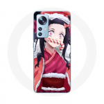 &Uuml;mbris Xiaomi Mi 12/12X Anime Demon Slayer Kamado Nezuko 2023. aasta j&otilde;ulup&uuml;hale