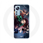 Coque pour Xiaomi Mi 12 / 12X Tanjiro Nezuko et Inosuke Slayer Kimetsu no Yaiba Manga
