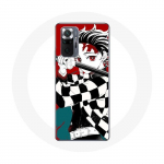 Coque pour Xiaomi Redmi Note 10 Pro Tanjiro Demon Slayer Kimetsu no Yaiba Anime