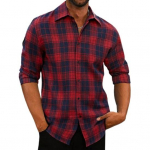 Meeste kevads&auml;rk Colorblock Plaid Print &uuml;herealine avara pikkade varrukatega rev&auml;&auml;ridega n&ouml;&ouml;bid T&auml;navar&otilde;ivad vabaaja kardigan &auml;ris&auml;rk ja mantel M oranž