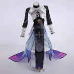 Anime m&auml;ng Impact 3 Aponia Cosplay Kost&uuml;&uuml;mid Naiste Seksikas Kleit Looriga Komplektid Suurep&auml;rane Munga &Uuml;likond Halloweeni Karnevali Kost&uuml;&uuml;m L