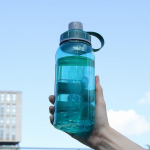 Suure mahutavusega otsejoogitops, plastikust veetass, kaasaskantav spordikeetja, kukkumisvastane kosmosetass 1000ml roheline