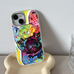 iPhone 13 14 15 Pro Max jaoks Samsung Galaxy A14 A15 A24 Xiaomi 13T Redmi 12C Soft Chubby Phone Case A44 French Bulldog Dog TPU kate for iPhone 7