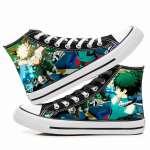 Uus anime My Hero Academia Cosplay Casual Graffiti High Help Canvas Kingad Cos Hip Hop &otilde;pilaskingad 42