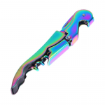 Veiniavaja, roostevabast terasest kahe hingega korgitseriga professionaalne ettekandja &otilde;llepudeliavaja restoraniteenindajatele v&otilde;i baarmenidele A