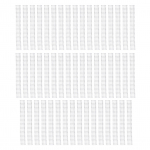 50 pakki kahepoolse aasaga k&ouml;itespiraale Paberisuurus 180 lehe mahutavus 3/4 tolli l&auml;bim&otilde;&otilde;duga traatk&ouml;itmine Silver Color