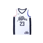 Nike NBA City Edition 19-20 Clippers Williams Nr. 23 Korvpallivorm Meeste Topid Valge AV4644-100 M