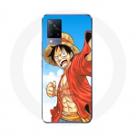 Coque Vivo v21 5G Monkey D Luffy one piece film