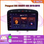 2+32GB 2Din DSP Android Car Radio Multimeedia videopleier Peugeot 308 308SW 408 2010-2016 Navigation GPS Carplay WiFi jaoks 2+32GB