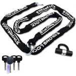 AKM mootorratta lukk 10 jalga / 300 cm x 10 mm paksud vargusvastased raskeveokite ketilukud 4 v&otilde;tmega, turvalisusega 16 mm U-luku ketaslukk, &uuml;lipikk vastupidav jalgrattakett 3ft/90cm x 10mm Diameter