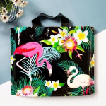 50 tk plastikust k&auml;ekottide riiete kauplus Ostlemine pakend kingituste hoiukoht kaasaskantav v&auml;rvipood universaalsed kotid &auml;ritasku jaoks 30x20x8cm