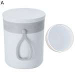 Tumbler Cup S&auml;ilitab v&auml;rskuse Roostevabast terasest pleekimata tee kohvikruus supipudel A valge