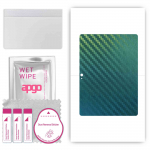 apgo Protective Skin Sticker for the back compatible with Huawei MediaPad M2 10.0, Wrap Film, Foil, Vinyl - Pattern Carbon Chameleon CAKA1