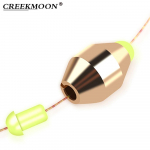 10 tk Vasest vees Kalap&uuml;&uuml;gi sinkkerid Kaal ujuv tasakaalustaja Vesi Pronks Materjalid Kivip&uuml;&uuml;gi landid Aksessuaarid 0.5