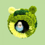 Linnud , papagoide kasvatusmaja Papagoi onni maja peenra viirpapagoide, viirpapagoide, papagoide, kukeseente, armulindude, kanaarilindude, v&auml;ikeste hamstrite jaoks One Size roheline