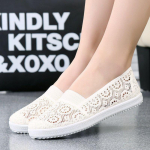 Danmo naiste lilleline puuvillane linane kangas Mugavad vanad Pekingi lamedad Ballerina lamedad kingad 40