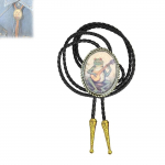 Banjo Frogs Bolo Lips, Cowboy Lips, Western Cowboy Bolo Lips Meestele, Nahast lipsu aksessuaarid, Banjo Denim Lipsu aksessuaarid One Size