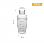 Shaker Cup Shaker Graduated Sheik Cup Hand Beat Lemon Cup T&ouml;&ouml;riistakomplekt Lumipiima Teepood K&auml;sitreipimahla &scaron;eikeri pott 350ml puhas