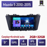 Juhtmeta autostereo raadio Carplay jaoks Mazda 5 2010-2015 Android Multimeedia Videopleier GPS Navigatsioon WIFI 4+64GB 2+32GB